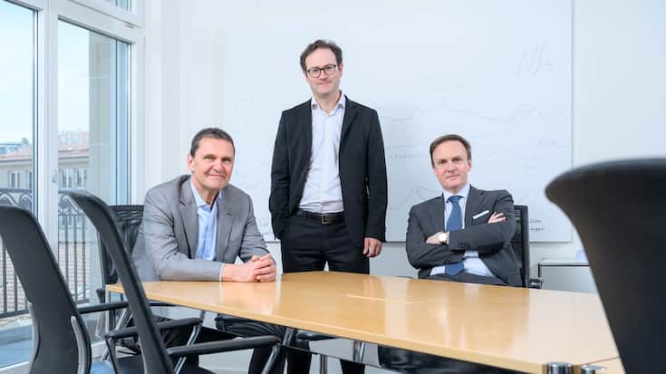 Jean-Luc Chenaux, Mathieu Blanc et Edgar Philippin