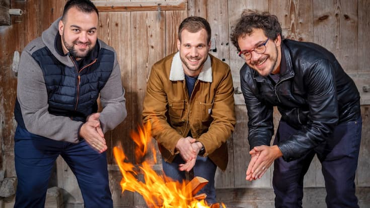 Vincent Pilloud, Sébastien Bron, Lucien Blanchard, trois des fondateurs de Yord.