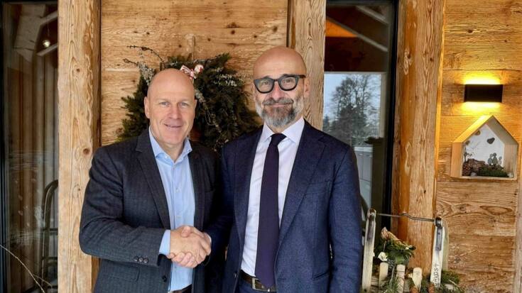 Didier Cuche et Marc Comina