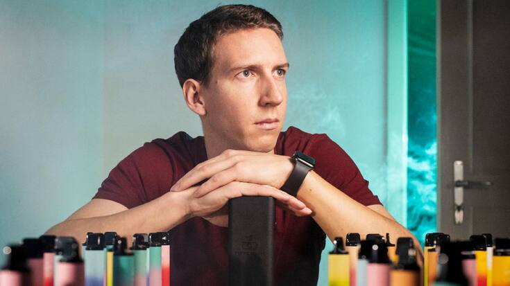Andreas Hilger, cofondateur de Puffcycling.