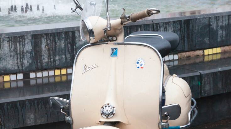 L'iconique scooter Vespa Piaggio