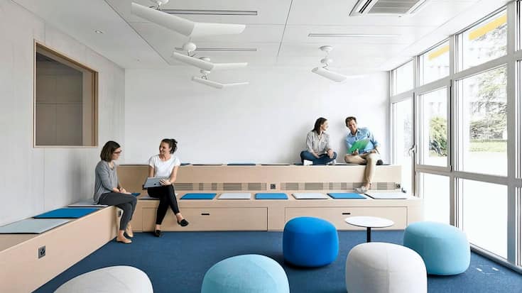 La Vaudoise Assurances ne fait pas appel à des médecins du travail mais travaille avec d’autres spécialistes, en ergonomie par exemple. 