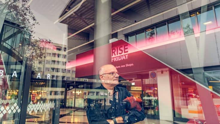 Ivan Haralambof, directeur du centre commercial de Balexert