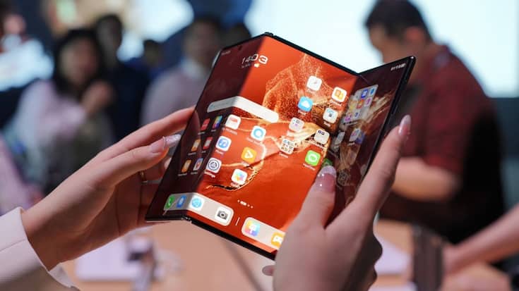 Le smartphone triple écran pliable Huawei
