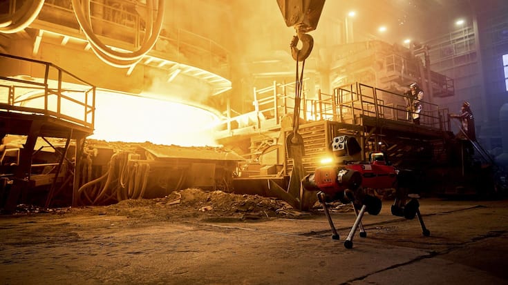 ANYbotics a déployé son robot autonome quadrupède ANYmal chez North Star BlueScope Steel