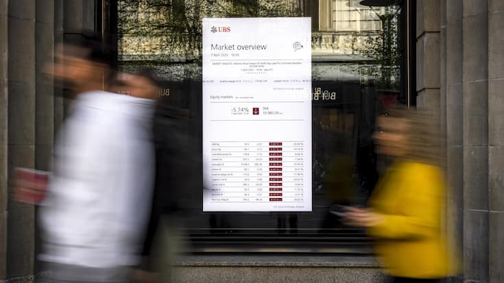 BANK, UBS, SCHAUFENSTER, BOERSENKURSE, SMI, BOERSEN, AKTIEN, KURSE, AKTIENKURSE,