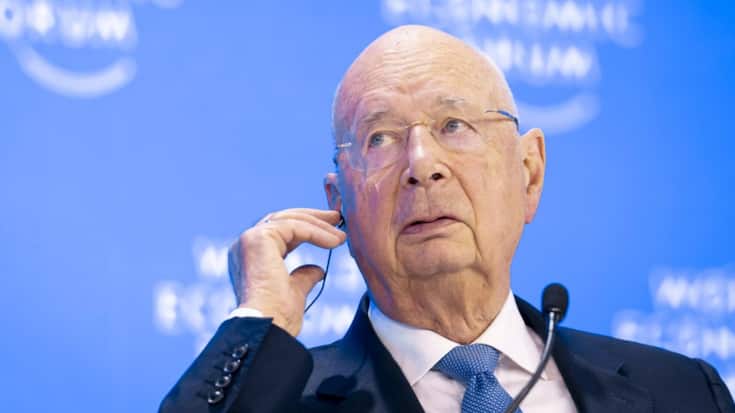 Klaus Schwab au WEF 2025