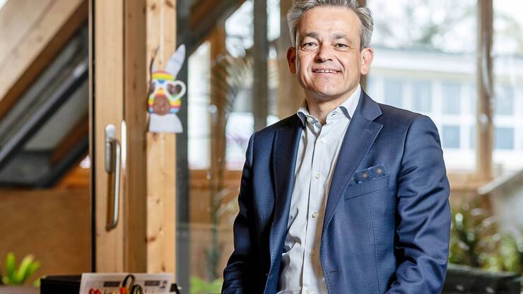 Chistophe Santschi, directeur de l'école Mont-Olivet de Vich