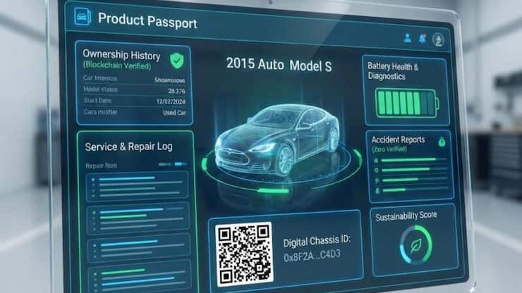 Ce «jumeau numérique» est accessible via un code figurant sur le produit et accompagne la batterie tout au long de son cycle de vie, de la fabrication à l’utilisation, en passant par le recyclage.