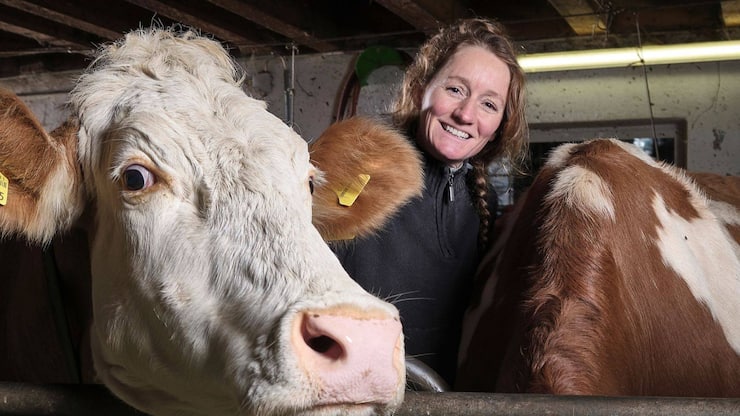 Anne Chenevard gère une exploitation à Corcelles-le-Jorat