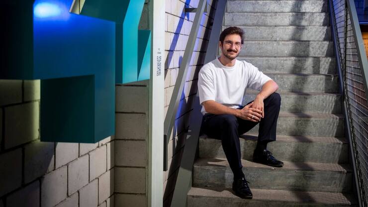 Lucas Nicollier, cofondateur de la société SyncAI