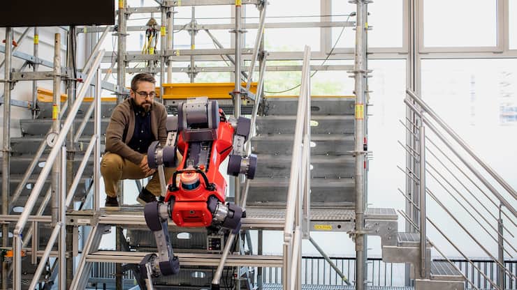 Dr. Peter Fankhauser, ANYbotics Co-fondateur & CEO