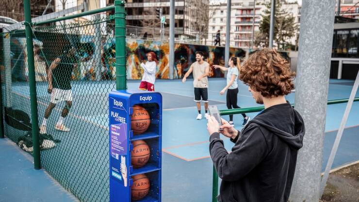 En Suisse, les 125 stations d’Equip Sport comptabilisent 36'000 sessions (ouvertures de casier).