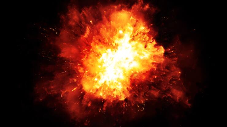 An image of a nice fire explosion