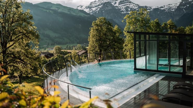 Lenkerhof - piscine extérieure