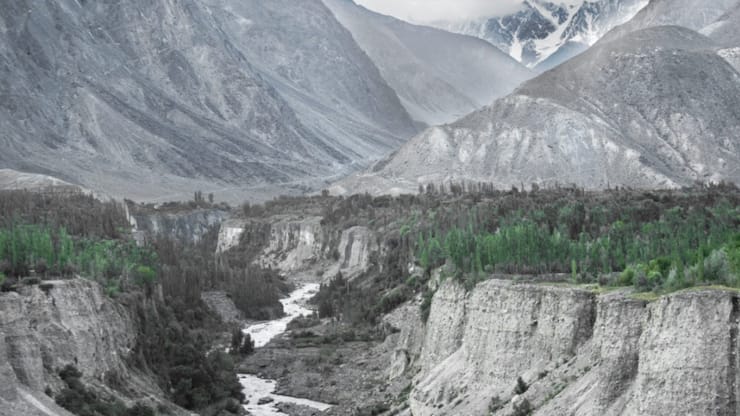 Le plus grand fleuve d'Asie du Sud, l'Indus, qui traverse notamment le Pakistan, ne sera plus en mesure de répondre à 79% des besoins de la demande actuelle (archives).