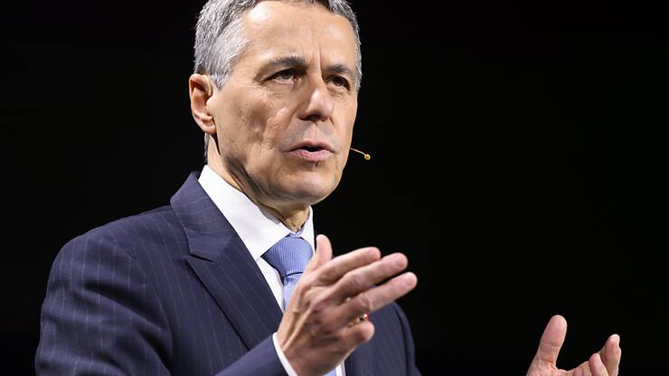 Lors du congrès des Suisses de l'étranger à Lugano, le président de la Confédération Ignazio Cassis a relevé que les menaces envers la démocratie ne viennent pas seulement de l'extérieur mais aussi de l'intérieur (archives).