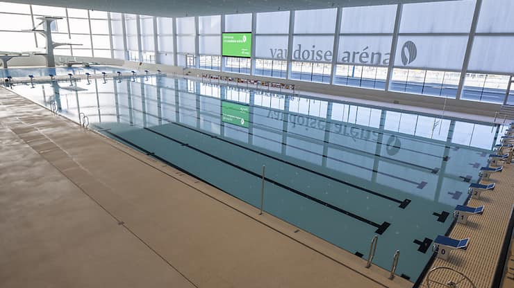 La nouvelle piscine comptre quatre espaces, dont un bassin olympique de 50 m.