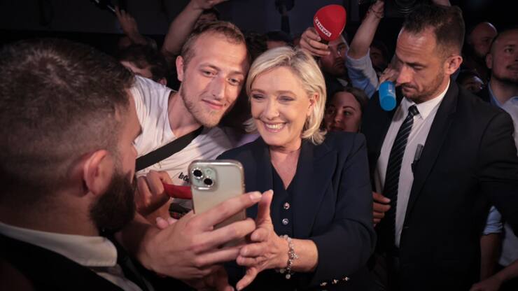 Les marchés "s'accomodent sans mal" de l'installation de l'extrême droite en France, selon une spécialiste de la régulation bancaire. (archive)