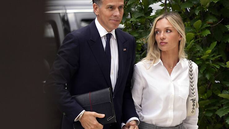 Hunter Biden avec sa femme Melissa Cohen Biden