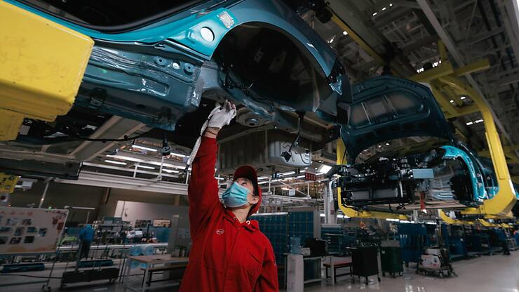 Le constructeur chinois de voitures électriques dispute à l'américain Tesla la place de numéro un mondial. (archive)