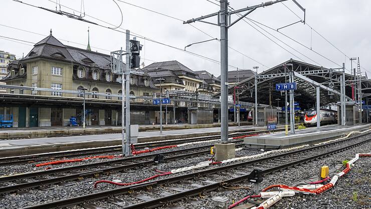 Depuis la gare de Lausanne, on ne peut plus aller à Genève en train (photo symbolique).