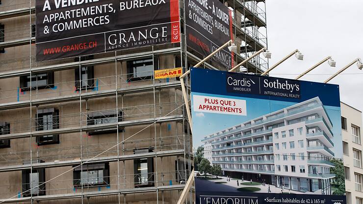 Les prix des logements en propriété ont augmenté de 4,5% au cours des douze derniers mois (archives).