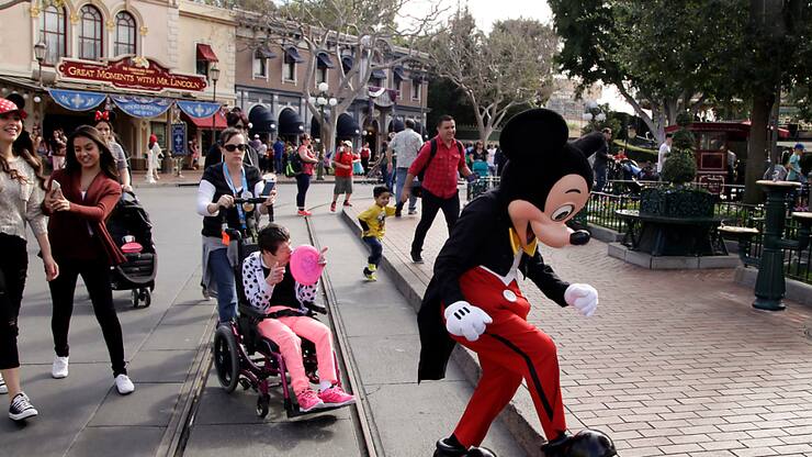 "Mickey voudrait un salaire équitable", pouvait-on lire sur les pancartes brandies par les employées (image prétexte).