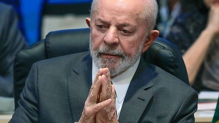 Le président brésilien Lula s'est montré ému face à la faim dans le monde, qui "n'est pas une chose naturelle", mais "liée aux décisions politiques".