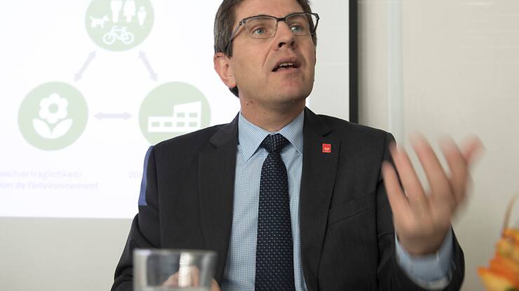 Erich Fehr estime que la ville de Bienne est suffisamment diversifiée pour amortir la chute des résultats de Swatch (archives).