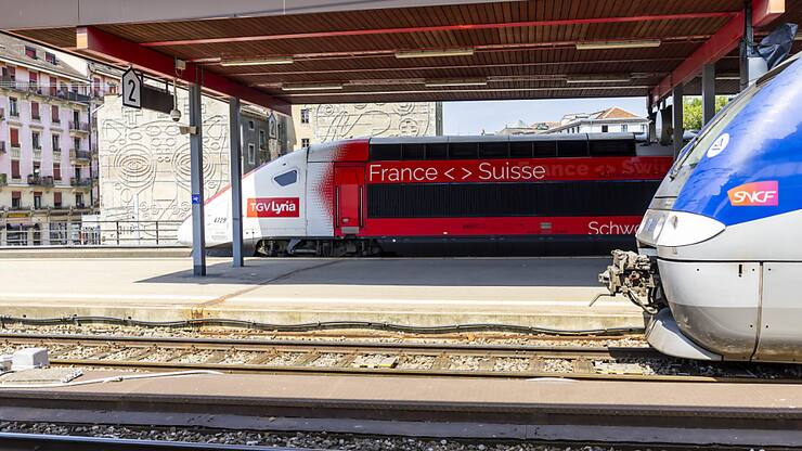 L'ensemble des TGV Lyria entre la Suisse et la France ont été supprimés (image d'illustration).