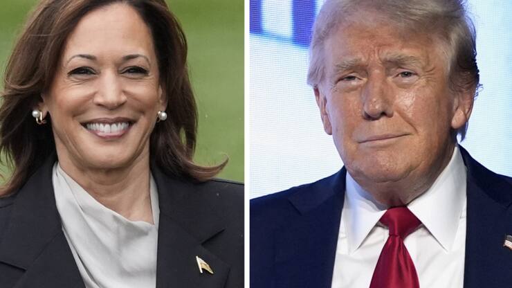 Un débat télévisé entre les candidats Donald Trump et Kamala Harris devrait avoir lieu le 4 septembre prochain (Photo montage).