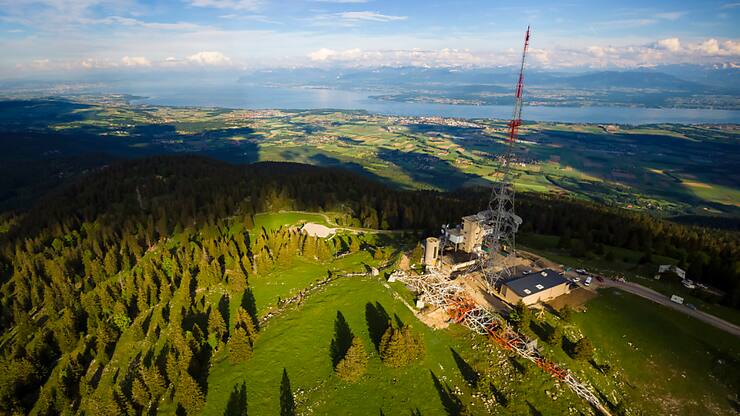 Le réseau suisse de drones sera disponible cet automne pour des inspections d'infrastructures. (archive)