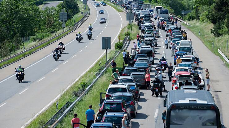 Un weekend d'été sans bouchons au Gothard n'aurait pas le même goût (Archives).
