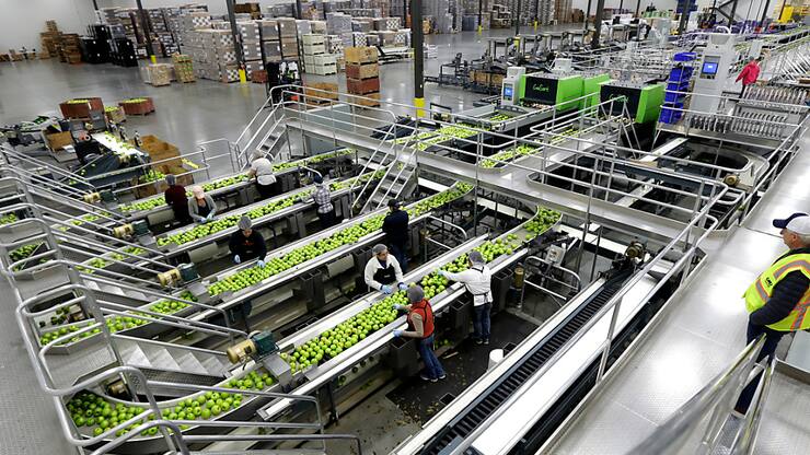 Les prix de gros ont progressé de 0,1% en juillet, contre 0,2% un mois plus tôt, selon l'indice des prix à la production PPI publié par le département du Commerce. (archive)