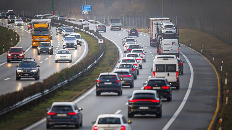Un comité lémanique s'oppose à l'élargissement à deux fois trois voies de l'autoroute A1 entre Le Vengeron (GE) et Nyon (VD) (archives).