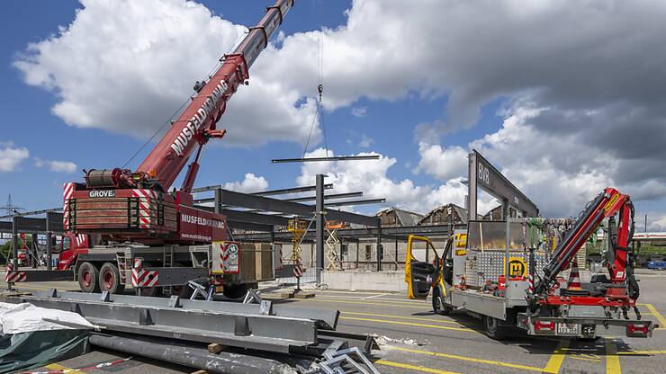 Le secteur de la construction s'en tire un peu moins bien que l'industrie (archives).