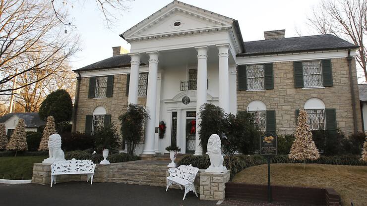 La suspecte a tenté de s'approprier Graceland, la propriété d'Elvis Presley située à Memphis, dans le Tennessee (archives).