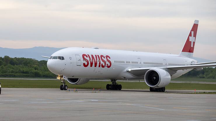 Un avion de type Boeing 777 de Swiss est resté bloqué dans une prairie samedi à Astana. (photo d'archives)