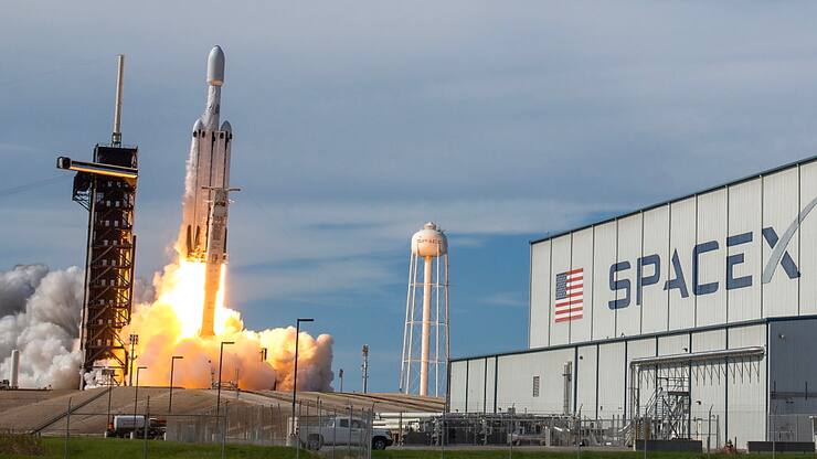 Le décollage de la fusée Falcon9 est prévu lundi 26 août du centre spatial Kennedy en Floride. (archive)