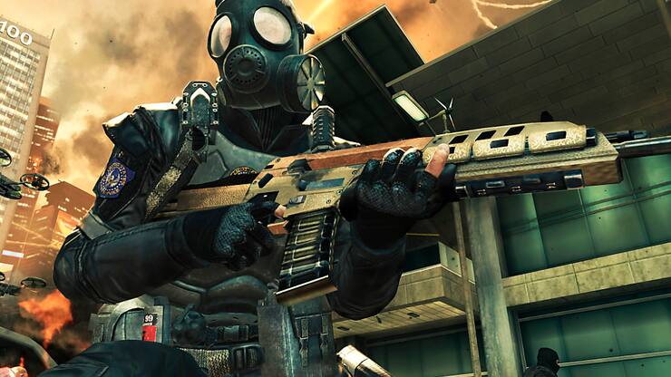 Prévu pour le 25 octobre, "Call of Duty: Black Ops 6", dernier opus en date de la franchise militaire, prend place aux États-Unis dans une dystopie des années 1990 (archives).