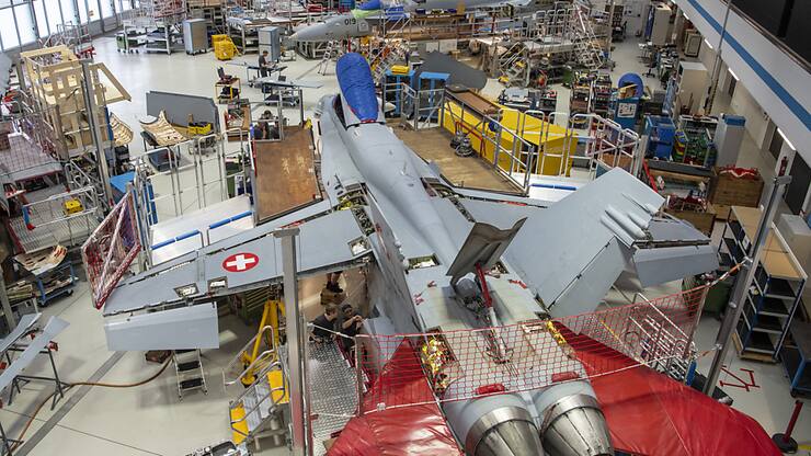 Des solutions internes sont à l'étude pour les collaborateurs dont la place est amenée à disparaître.  l'équipementier de l'armée suisse a engagé  une procédure de consultation avec les représentants du personnel (archives).