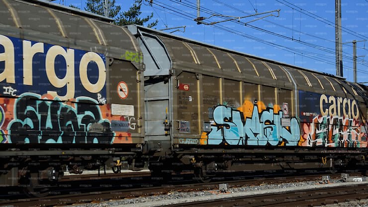 Les actes de vandalisme coûtent chaque année des millions de francs aux CFF (image d'illustration).