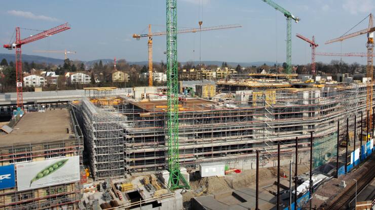La chute dans la construction de logements a pénalisé le sous-segment du bâtiment, dont les revenus ont fondu de 4,6% à 3,18 milliards de francs au 2e trimestre (archives).