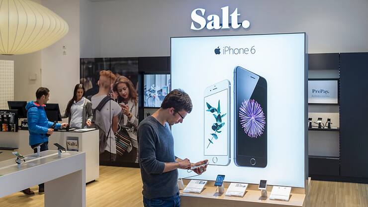 Les revenus du troisième opérateur téléphonique suisse ont été stimulés par la croissance de la clientèle. (archive)