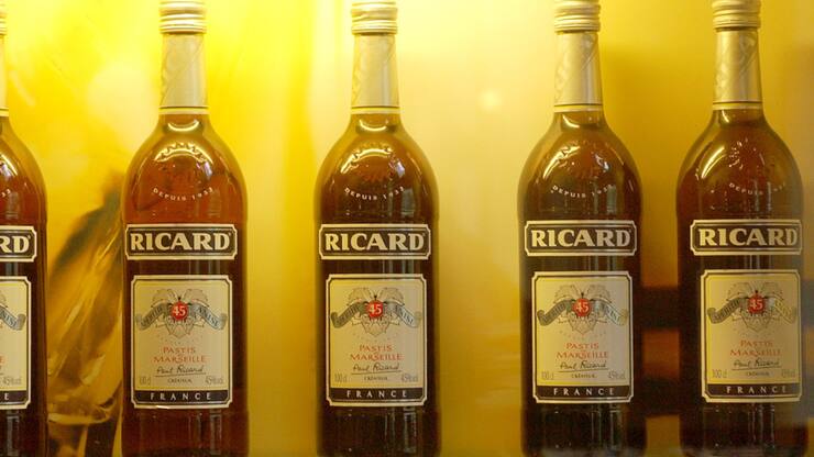 Le propriétaire du pastis Ricard fait les frais d'un environnement économique incertain. (archive)