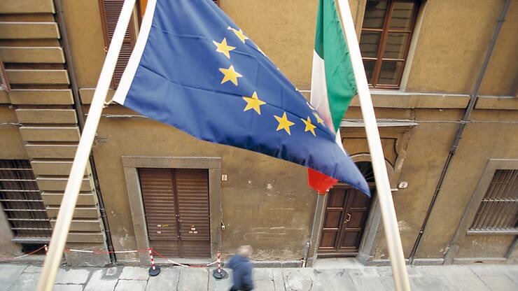 Pour l'ensemble de l'année, la Banque d'Italie table sur une inflation de 1,1%, après une hausse des prix de 5,9% en 2023. (KEYSTONE/Urs Flueeler)