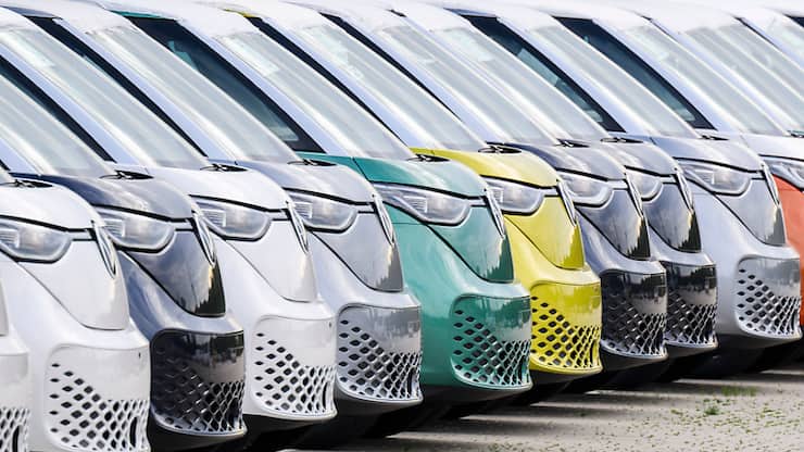 De janvier à fin août, les nouvelles immatriculations ont reculé  de 3,6%  sur un an à 155'575 (archives).