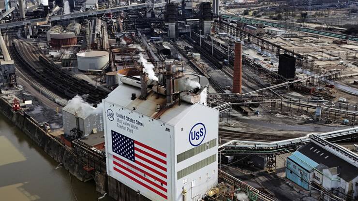 Le dossier US Steel est devenu un enjeu de campagne car le groupe est implanté en Pennsylvanie, Etat crucial pour la présidentielle américaine de novembre (archives).