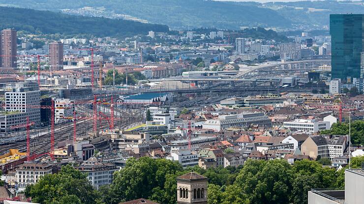 Le tassement des loyers s'est vérifié dans toutes les régions, notamment dans le grand Zurich (archives).